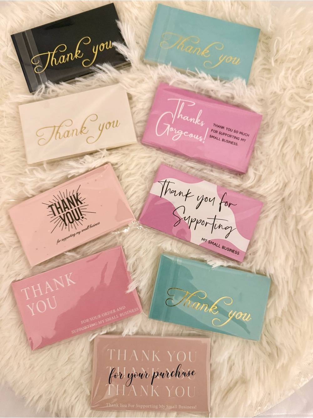 Assorted Thank You Card Packs